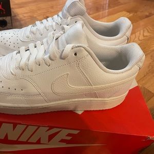 Nike white Air Force Ones